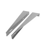304 Stainless Steel Moonlight Wall Hung Basin Conceal Brackets Dimension 400x82x35mm