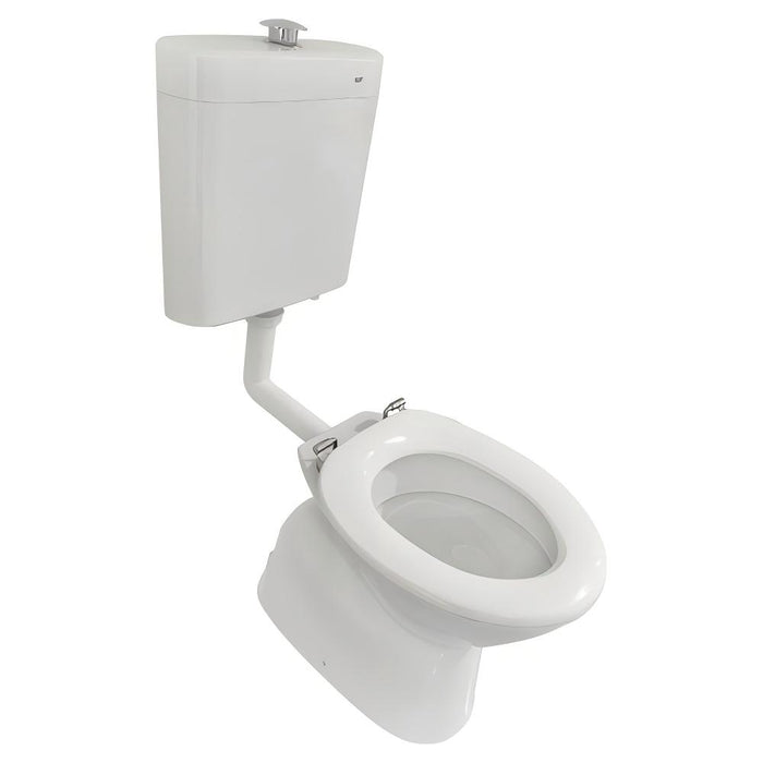 800*390*1100mm Johnson Suisse Select Assist Dlxe Plastic Link Toilet Suite