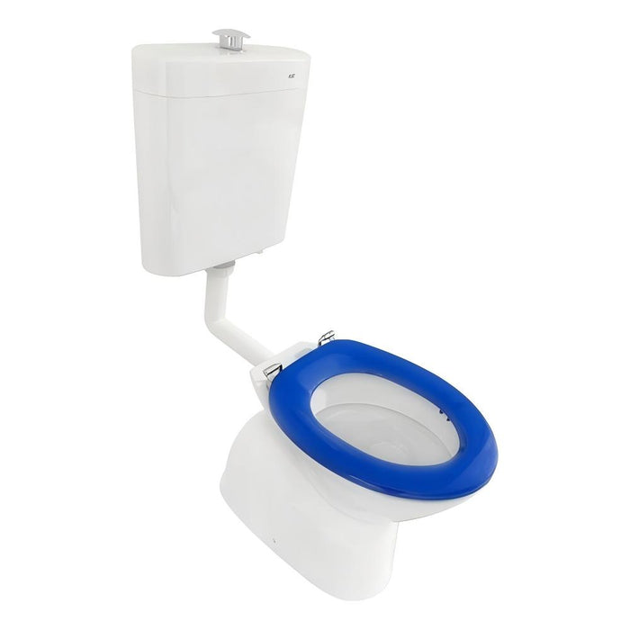 800*390*1100mm Johnson Suisse Select Assist Dlxe Plastic Link Toilet Suite