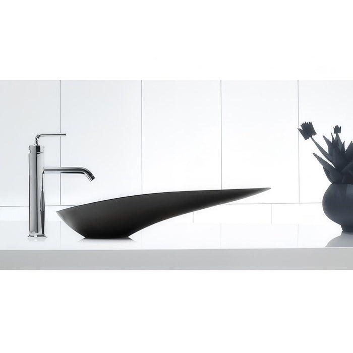 615*310mm KOHLER Petaline Black Cast Iron Vessel Above Counter Basin