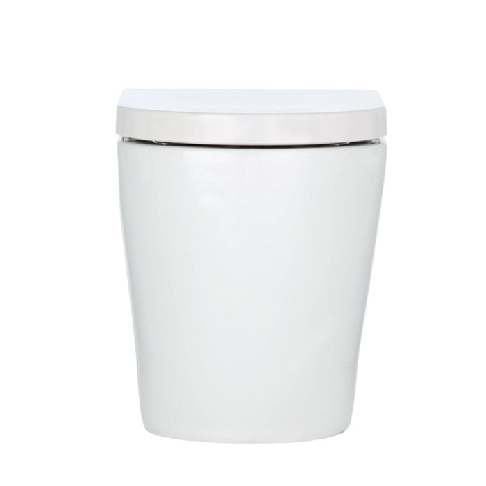 570*360*430mm Fienza KoKo Matt White Tornado Rimless Ceramic Wall Faced Toilet