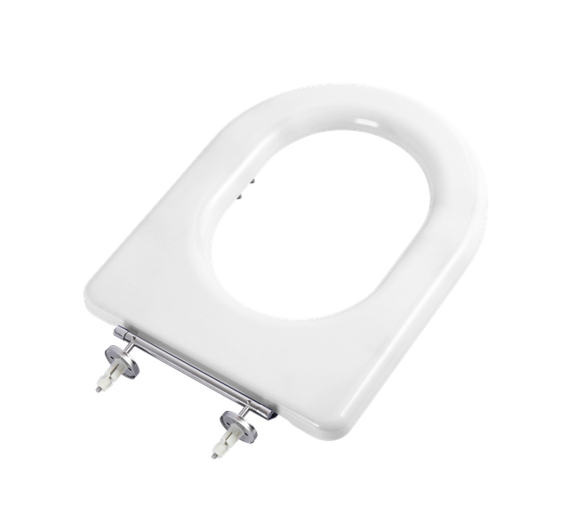 805*375*890mm Poseidon Asta Gloss White Rimless Disable Back To Wall Toilet