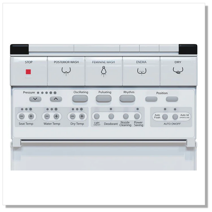 720*410*525mm The Bidet Shop Prince Throne Luxury Tankless Bidet Smart Toilet Suite