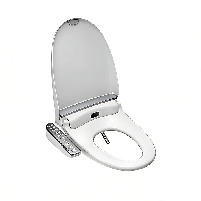 560*370*400mm Kohler Grande Ceramic Gloss White Rimless With Electronic Side Panel Bidet Seat Smart Toilet