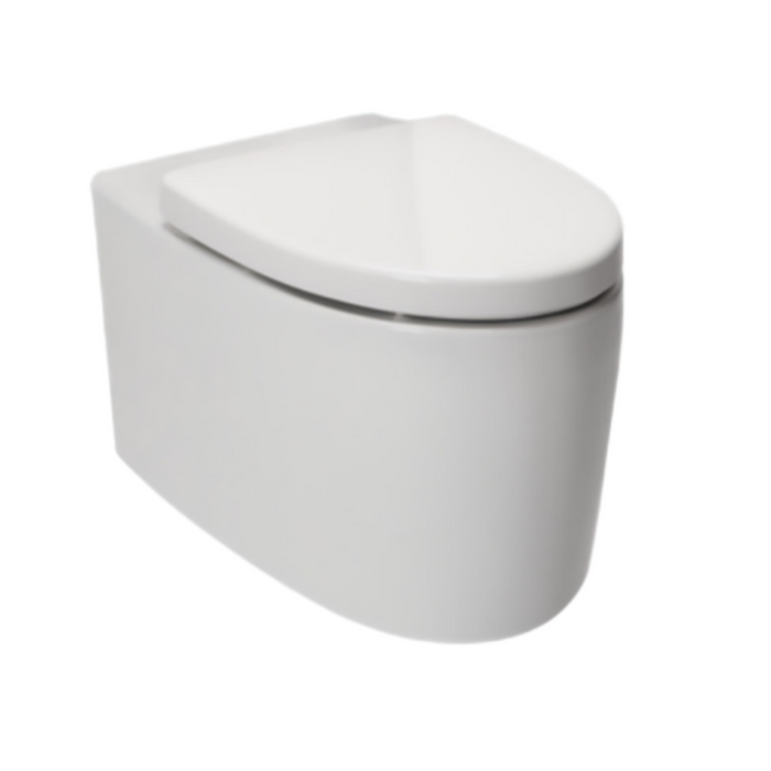 560*370*400mm Kohler Grande Ceramic Gloss White Rimless With Electronic Handheld Remote Bidet Seat Smart Toilet