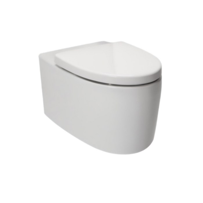 560*370*445mm Kohler Grande Ceramic Gloss White Rimless  With Slim Seat/Wrap Seat Wall Hung Toilet