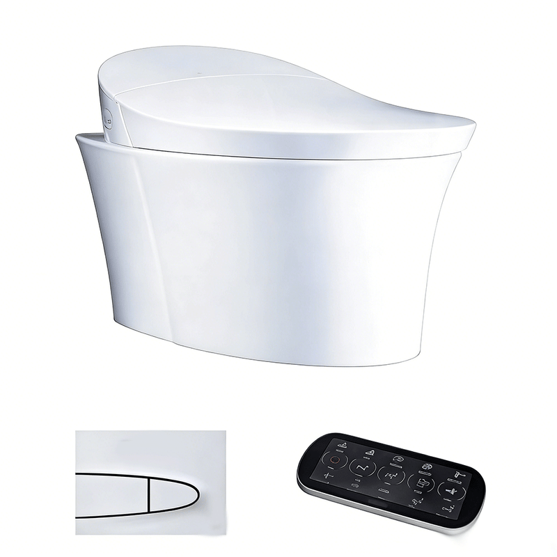 675mm Kohler Veil One-piece Seamless Wall Hung Smart Toilet