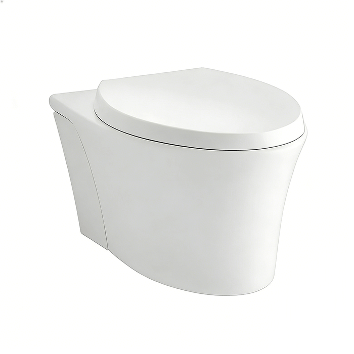 554*385*353mm Kohler Veil Gloss White Rimless With C3-255 Bidet Seat Smart Toilet
