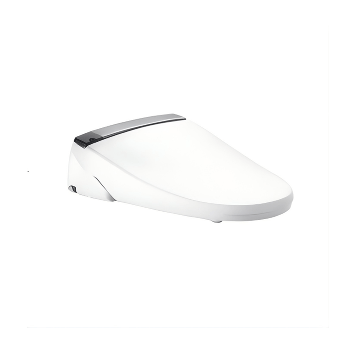 580*370*390mm Kohler Grande Gloss White Rimless With Electronic Handheld Remote Bidet Seat Wall Faced Smart Toilet