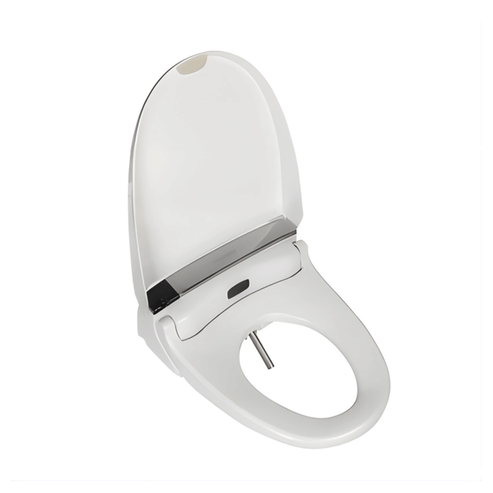 580*370*390mm Kohler Grande Gloss White Rimless With Electronic Handheld Remote Bidet Seat Wall Faced Smart Toilet