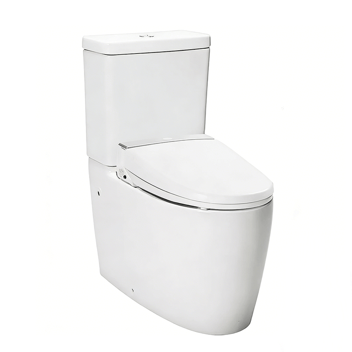 650*395*830mm Kohler Grande White Rimless Handheld Remote Control Smart Bidet Toilet Suite