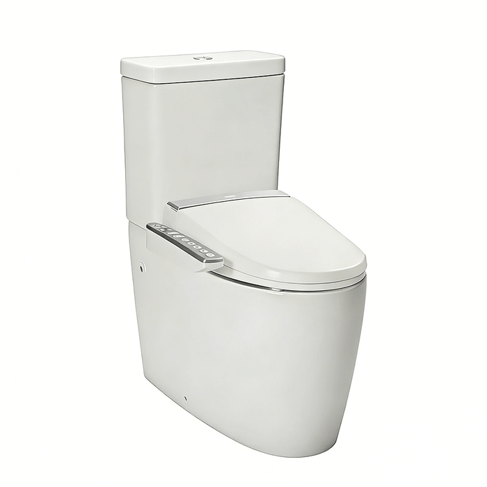 650*305*830mm Kohler Grande White Rimless With Electronic Side Panel Smart Bidet Toilet