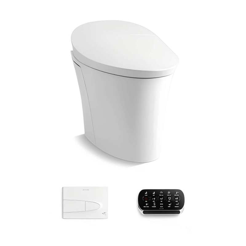 675mm Kohler Veil One-piece Compact Elongated Wall Faced Smart Toilet