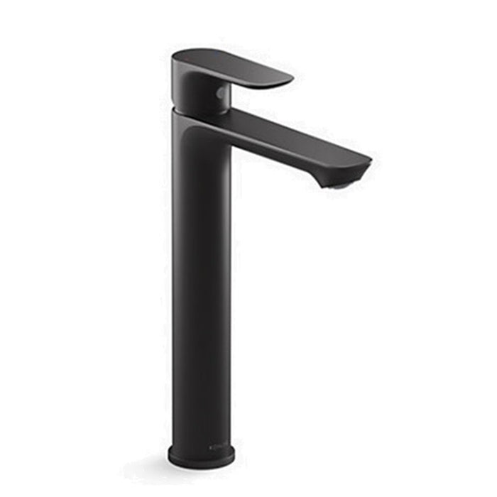 Kohler Aleo S Tall Basin Mixer Chrome/Matte Black/Brushed Nickel Tapware