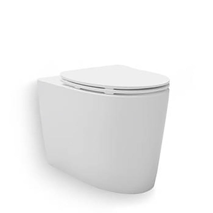 580*370*390mm Kohler Grande Ceramic Gloss White Rimless With Elite Seat/ Slim Seat/Parliament VQC Seat Wall Faced Toilet