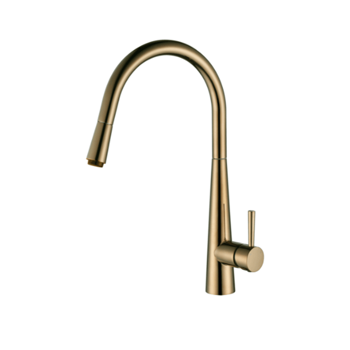 Modernnational Kasper Solid Brass Pull Out Kitchen Mixer
