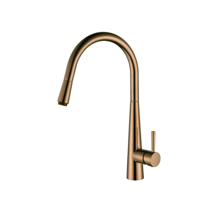 Modernnational Kasper Solid Brass Pull Out Kitchen Mixer