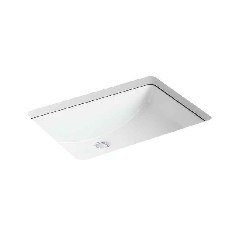 686*423*213mm Kohler Ladena  White Rectangle With Overflow Under-Mount Basins