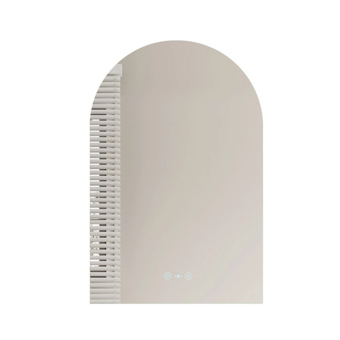 900*600*5mm Mercio Luna Frameless Copper-free Glass Arch Pencil Edge LED Mirror