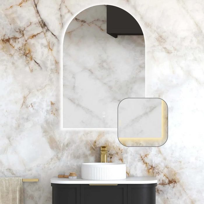 900*600/1200*800mm Otti Archie  Frameless Back Lit Tuffi LED Mirror