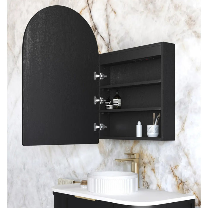 900*600mm Otti LED Archie Arch Moisture Resistant Plywood Shaving Cabinet