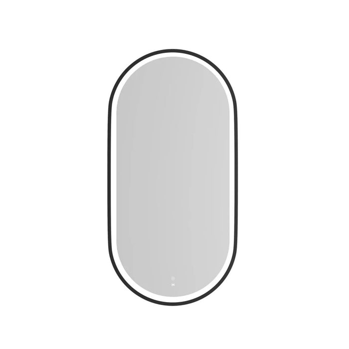 900*450mm Otti Noosa Metal Frame Oval Tuffi LED Mirror