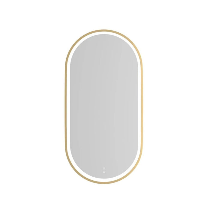 900*450mm Otti Noosa Metal Frame Oval Tuffi LED Mirror