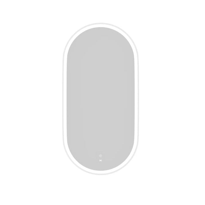 900*450mm Otti Noosa Metal Frame Oval Tuffi LED Mirror
