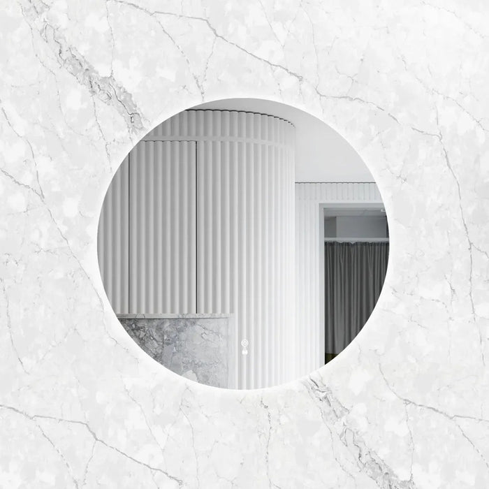 800mm Otti Bondi Frameless Round Back Lit Tuffi LED Mirror