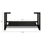 600-1500*460*550mm Marlo Matte Black Bathroom Freestanding Vanity With Legs - Cabinet Only and Ceramic / Stone Top - HD reno