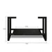 600-1500*460*550mm Marlo Matte Black Bathroom Freestanding Vanity With Legs - Cabinet Only and Ceramic / Stone Top - HD reno