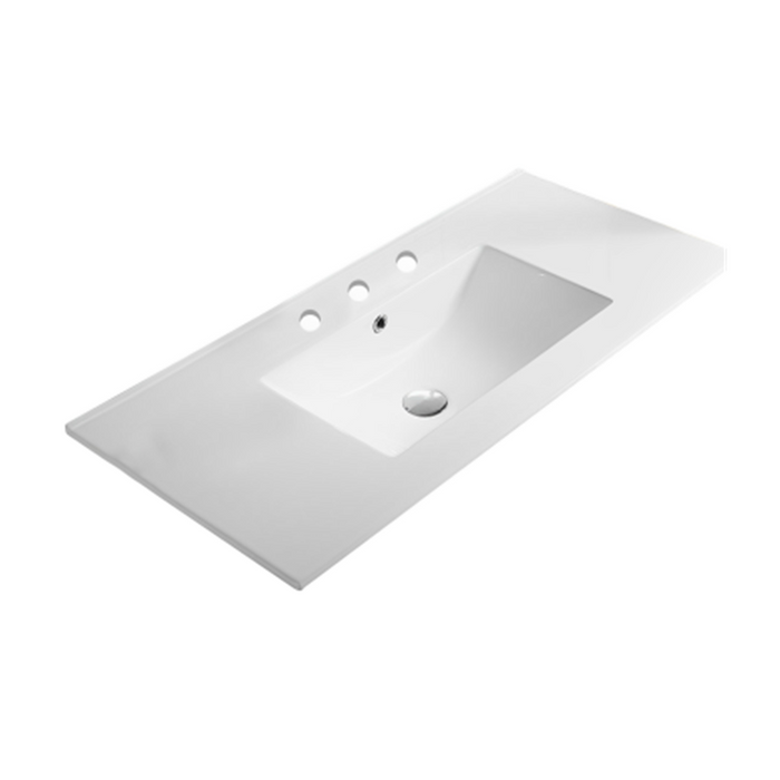 900*455*560mm Lukka Chester Federation Matt White PVC Left/Right Drawer Wall Hung Vanity