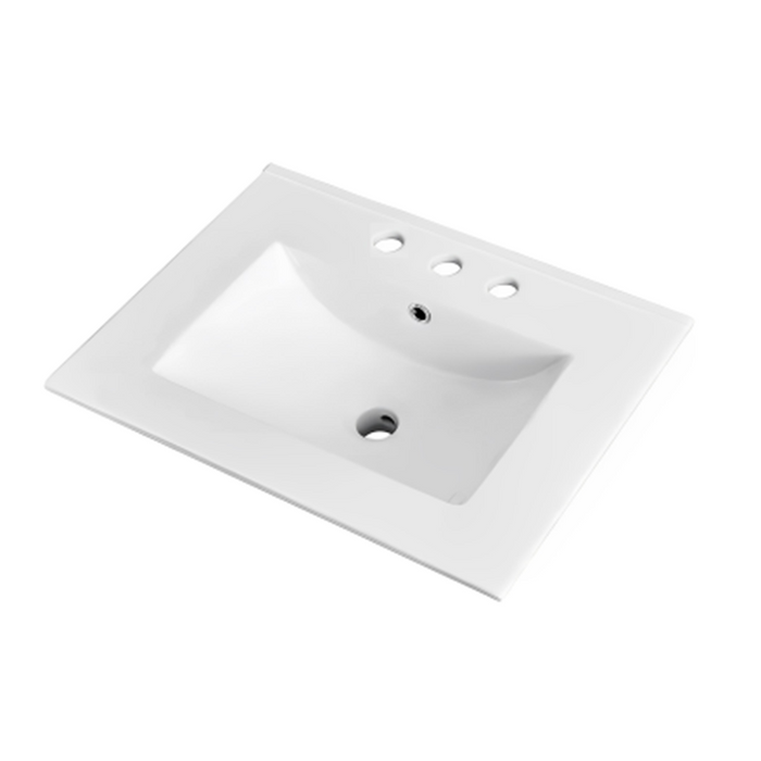 600*455*470mm Lukka Chester Federation Matt Grey PVC Wall Hung Vanity