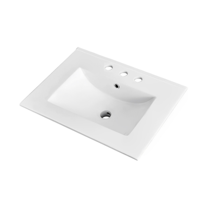 750*455*560mm Lukka Chester Federation Matt White PVC Left/Right Drawer Wall Hung Vanity