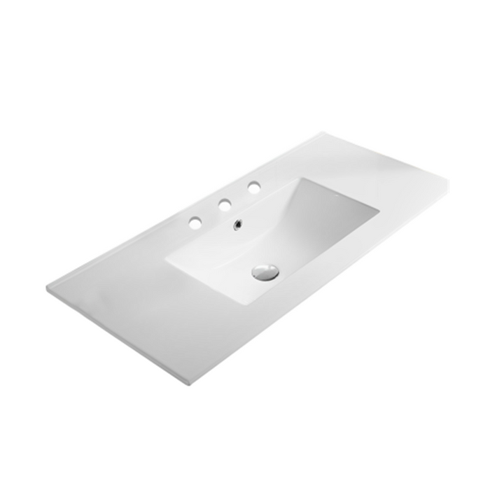900*455*560mm Lukka Chester Federation Matt White PVC Left/Right Drawer Wall Hung Vanity