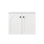 600*455*560mm Lukka Chester Federation Matt White PVC Wall Hung Vanity