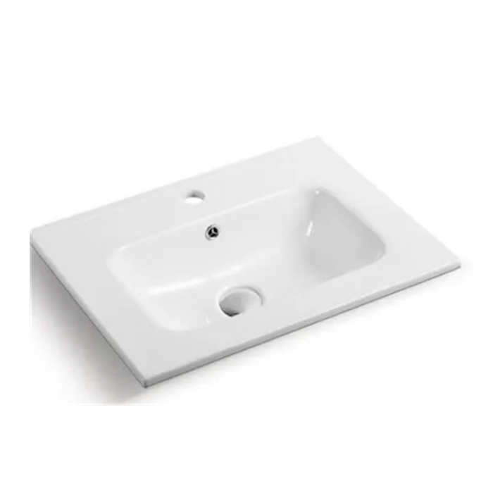 600*455*560mm Lukka Chester Federation Matt White PVC Wall Hung Vanity