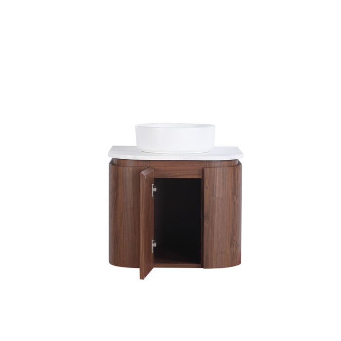 600-1500*495*470mm Lukka Ravello Modern Mocha Oak Woodmatt Plywood Wall Hung Vanity
