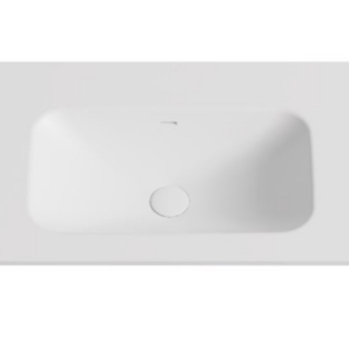 750*455*560mm Lukka Chester Federation Matt White PVC Left/Right Drawer Wall Hung Vanity