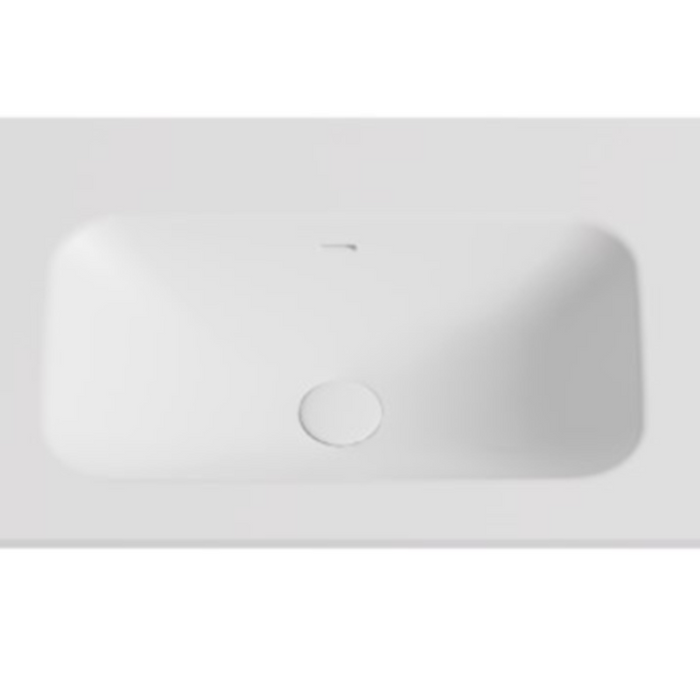 900*455*560mm Lukka Chester Federation Matt White PVC Left/Right Drawer Wall Hung Vanity
