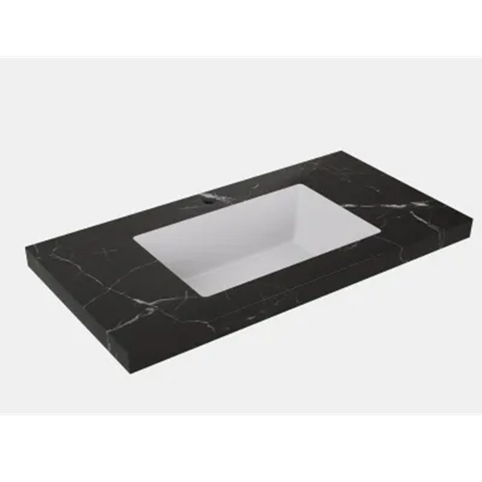 1500*455*470mm Lukka Chester Federation Matt Grey PVC Wall Hung Vanity