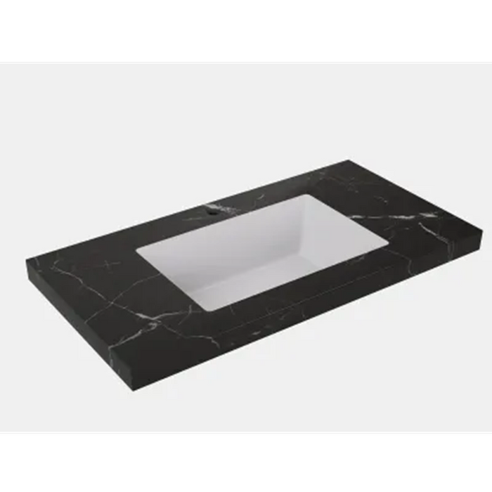 900*455*560mm Lukka Chester Federation Matt White PVC Left/Right Drawer Wall Hung Vanity