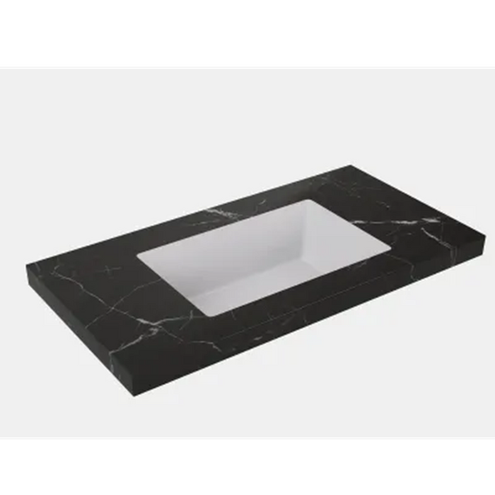 900*455*560mm Lukka Chester Federation Matt White PVC Left/Right Drawer Wall Hung Vanity