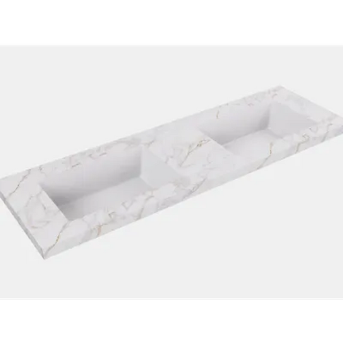 1500*455*470mm Lukka Chester Federation Matt Grey PVC Wall Hung Vanity