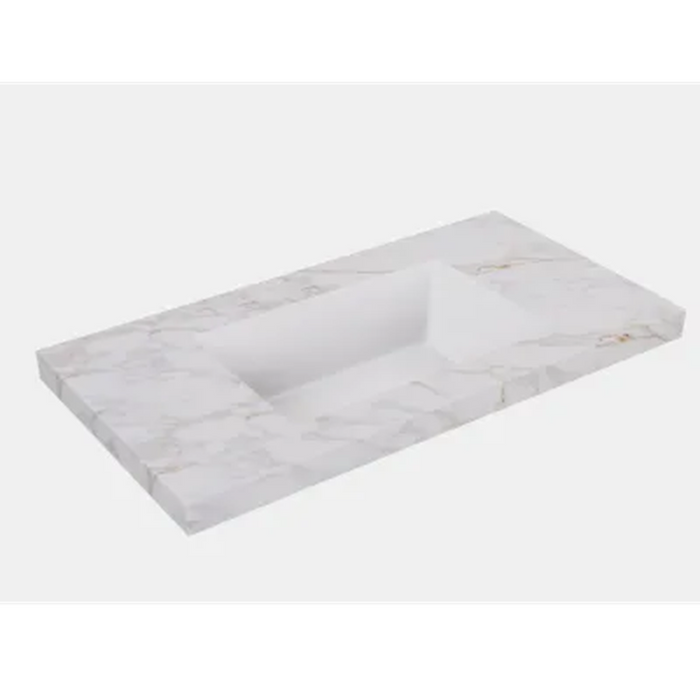 900*455*560mm Lukka Chester Federation Matt White PVC Left/Right Drawer Wall Hung Vanity