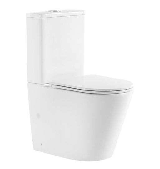 Ovial Round Chrome Bathroom Package Toilet Mixer Shower Spout Accessory - HD reno