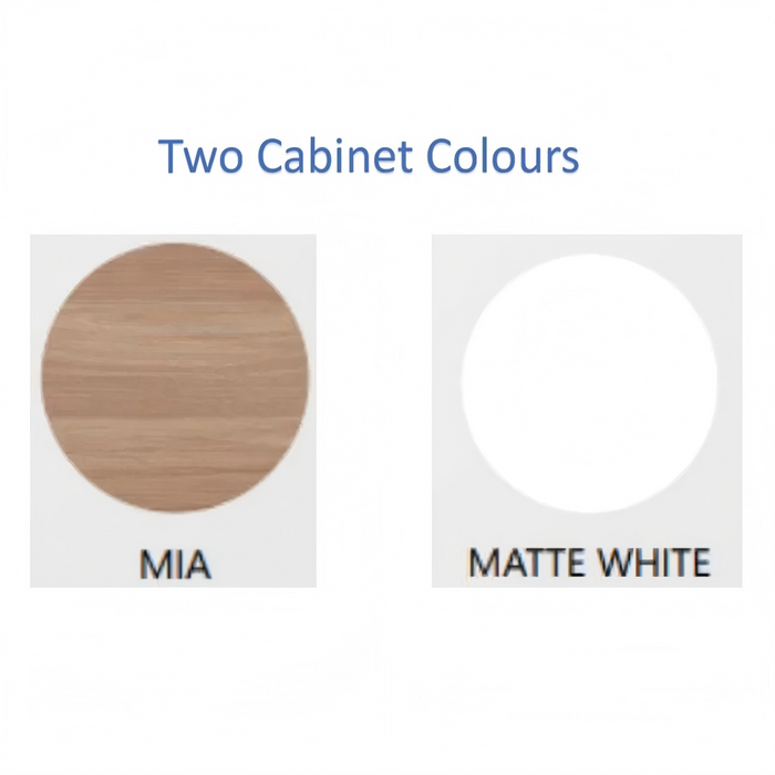 450*900mm Aulic Beau Monde Oval Frameless LED Shaving Cabinet