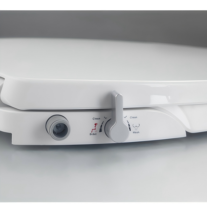 480*370*62mm Aulic Vera White PP Non-Electric Toilet Bidet Seat