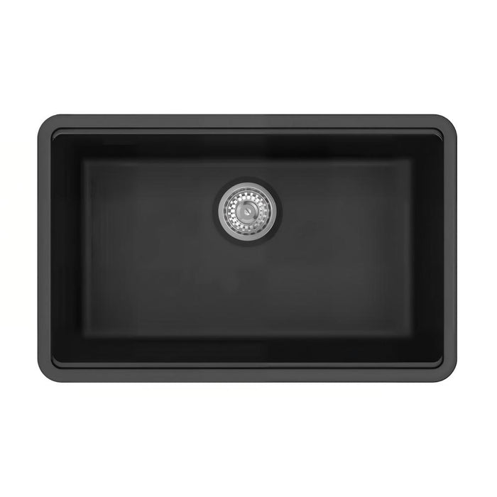 755*480*240mm Inspire Single Bowl Topmount/Undermount Granite Kitchen Sink