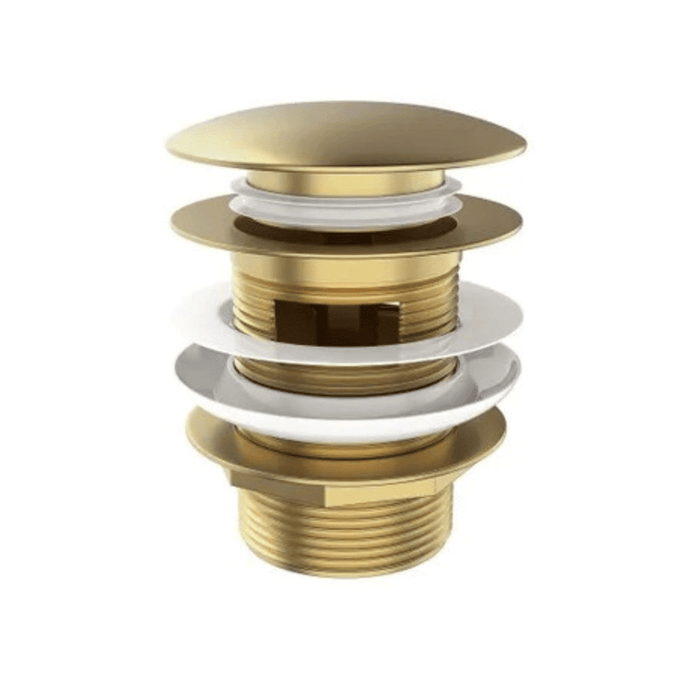 40mm Inspire Mushroom Bath Pull Out Pop-up Waste With Overflow